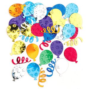 Konfetti Amscan INT36777-90, Partyballons, aus Folie