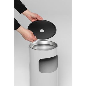 Produktbild für Aschenbecher VAR H61K, 3555, lichtgrau, für Outdoor