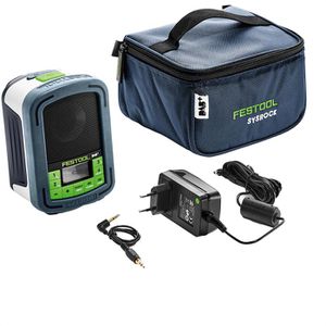 Baustellenradio Festool SYSROCK BR10DAB+, Akku 18V