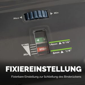 Produktbild für Bindegerät Fellowes Galaxy-E Wire, A4, elektrisch