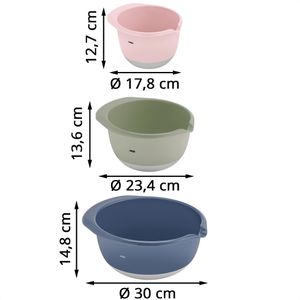 Produktbild für Schüssel Emsa Prep &amp; Bake K324S3, Set, 3-teilig