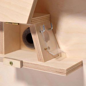 Produktbild für Insektenhotel dobar Hummelnistkasten, aus Holz