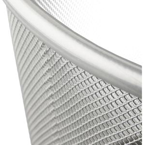 Produktbild für Papierkorb Böttcher-AG Premium Mesh Line, silber