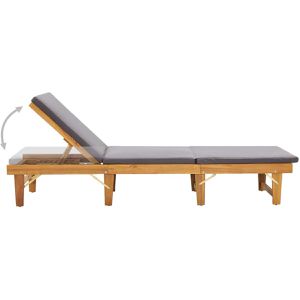 Produktbild für Sonnenliege vidaXL 46491, aus Holz / Stoff