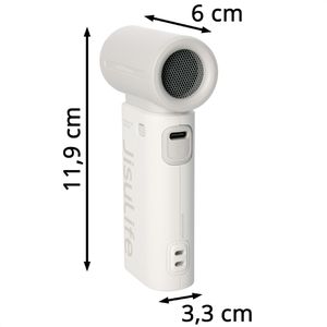 Produktbild für Ventilator JisuLife FHL09ROGY, Fan 9, grau, Ø 2cm