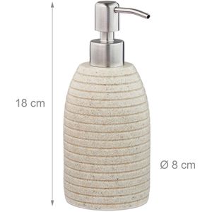 Produktbild für Seifenspender Relaxdays Rillen, 10031053778