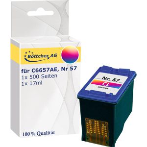 Tinte Böttcher-AG für HP 57, C6657AE