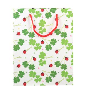 Produktbild für Geschenktüte Idena 31847, Glücksklee