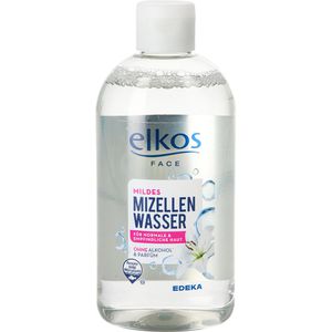 Produktbild für Mizellenwasser elkos Face mild, alkohol- und parfümfrei