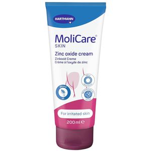 MoliCare Hautschutzcreme Skin Zinkoxidcreme, W/O Emulsion, 200ml