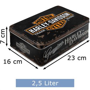 Produktbild für Vorratsdose Nostalgic-Art Harley-Davidson Genuine