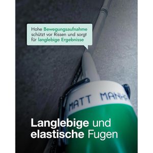 Produktbild für Silikon Otto-Chemie OTTOSEAL S100, zementgrau matt