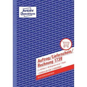 Produktbild für Kombinationsbuch Zweckform 1739, A5