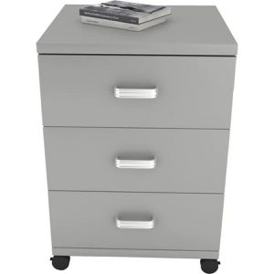 Produktbild für Rollcontainer VCM Tobila 917045, aus Holz, grau