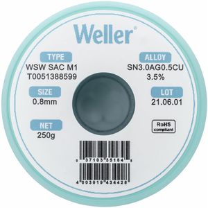 Produktbild für Lötzinn Weller T0051388599, Flussmittel, bleifrei