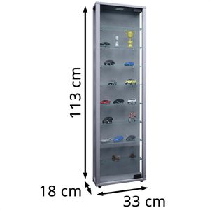Produktbild für Glasvitrine VCM Edana Maxi, stehend