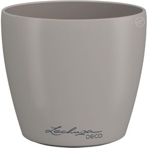 Produktbild für Übertopf Lechuza-DECO 10, sandbraun, Ø 11 x 10 cm