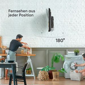 Produktbild für TV-Wandhalterung Onkron M4R-B, bis 41 kg