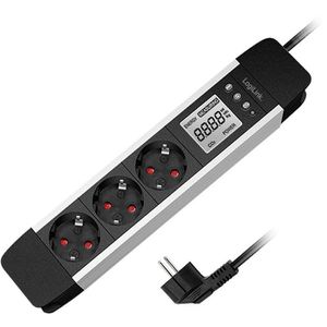 Produktbild für Steckdosenleiste LogiLink LPS285, mit 1,4m Kabel