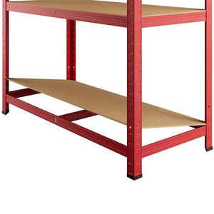 Produktbild für Schwerlastregal Monzana 106198, 5 Holzböden
