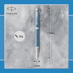 Produktbild für Füller Parker IM Premium Blue Grey C.C., Feder F