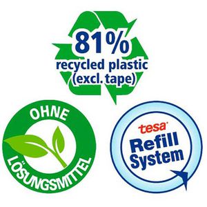 Produktbild für Kleberoller Tesa ecoLogo 59200, nachfüllbar