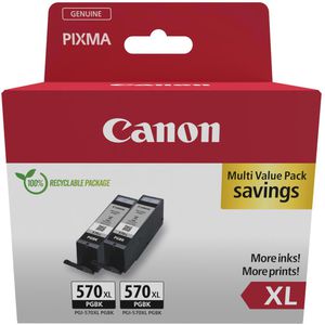 Produktbild für Tinte Canon PGI-570PGBK XL Doppelpack