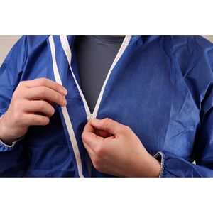 Produktbild für Schutzanzug Ansell AlphaTec 1500, Modell 138, blau