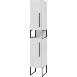 Produktbild für Badschrank Schildmeyer Limone 146128, mit 2 Füßen, weiß