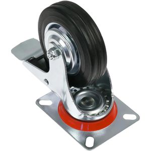 Produktbild für Schwerlastrolle HMF 6790, Lenkrolle mit Bremse