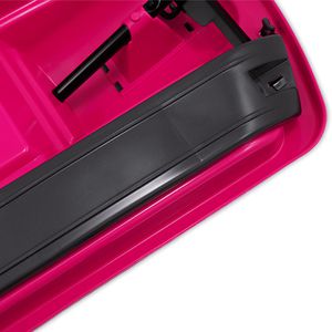Produktbild für Schlitten KHW Lenkschlitten Snow Fox, pink, 95 cm