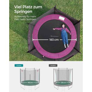 Produktbild für Trampolin Songmics outdoor