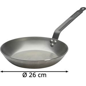 Produktbild für Pfanne deBuyer Lyonnaise Carbone Plus 10-511026, Ø 26 cm