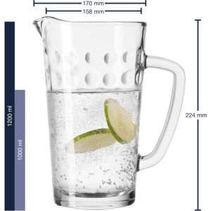 Produktbild für Krug Leonardo Optic 043375, 1l