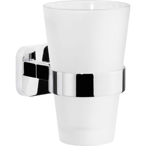 Produktbild für Zahnputzbecher Tesa Elegaant, 40443, aus Milchglas