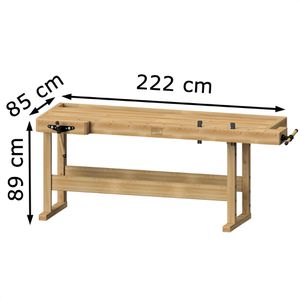 Produktbild für Hobelbank ANKE 800.002, Modell 161, aus Holz