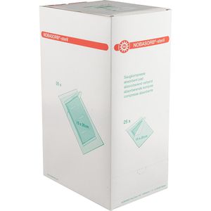 Produktbild für Saugkompressen Nobamed Nobasorb, 3-lagig, steril