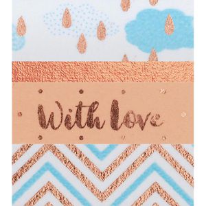 Produktbild für Washi-Tape Folia 26433 Hotfoil, mit Glanzeffekt, rosegold II