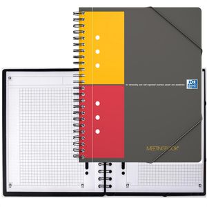 Collegeblock Oxford 100102104, Meetingbook, A5