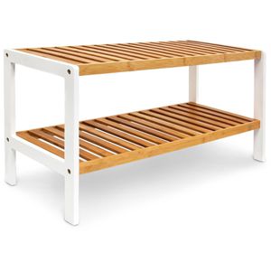 Schuhregal Relaxdays 10017706, aus Bambus