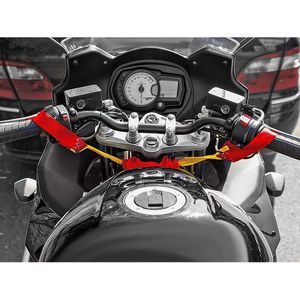 Produktbild für Spanngurt LAS 10323, gelb/orange, für Motorradtransport