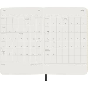 Produktbild für Taschenkalender Moleskine Pocket, Jahr 2026
