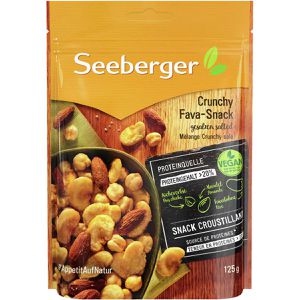 Nussmischung Seeberger Crunchy Fava-Snack, im Beutel
