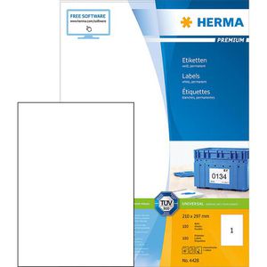 Universaletiketten Herma 4428 Premium, weiß