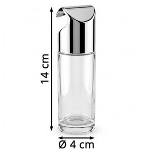 Produktbild für Gewürzgläser Tescoma Monti aus Glas, mit Metalldeckel