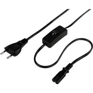 Produktbild für Netzkabel Hama 223274, 2-polig, 2 m