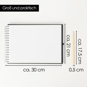 Produktbild für Skizzenbuch OfficeTree A4 quer