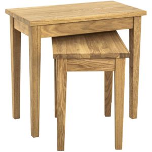 Produktbild für Beistelltisch Haku-Möbel 51341, Lily, eiche, aus Massivholz