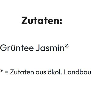 Produktbild für Tee Lebensbaum Jasmin, BIO