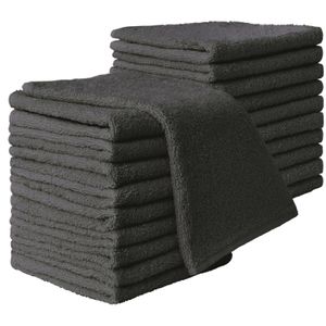 Handtuch NatureMark Frottier, anthrazit, 30 x 50 cm